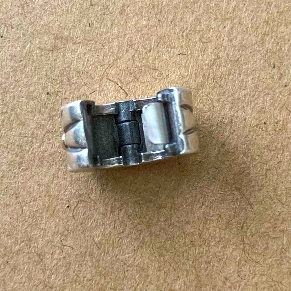 (2) Retired Pandora Starburst 14K Gold And Silver Two Toned Clips (2) - Picture 11 of 11